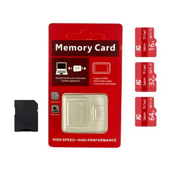 OEM ODM U3 A2 C10 मिनी TF कार्ड 128GB 16GB 32GB 64GB कैमरा मेमोरी कार्ड थोक