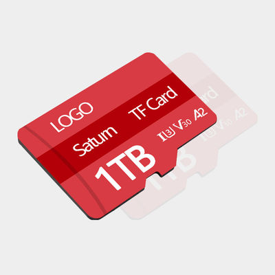 सुरक्षा कैमरे के लिए प्लास्टिक मेमोरी TF कार्ड कक्षा 10 16GB-512GB फास्ट डेटा ट्रांसफर