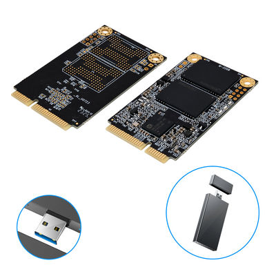 एमएसएटीए वाणिज्यिक एसएसडी बाहरी ठोस हार्ड ड्राइव 128GB से 2TB तक झटका प्रतिरोध