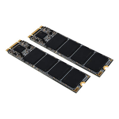 OEM ODM M.2 2280 SATA SSD आंतरिक हार्ड ड्राइव 128GB-2TB क्षमता डेस्कटॉप लैपटॉप के लिए