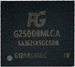 High Speed eMMC5.1 EMMC Memory Card with 330MB/s Read and 240MB/s Write Speeds in Compact 11.5x13x0.8mm Dimensions